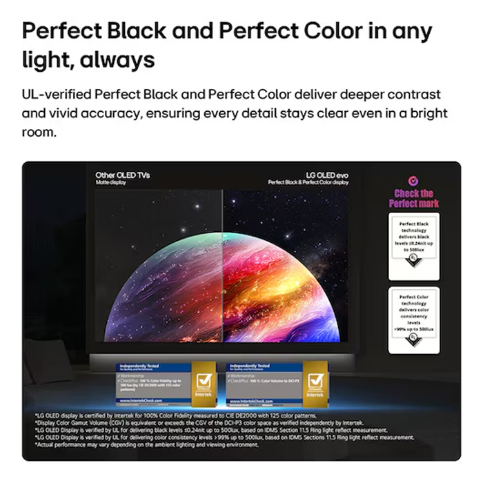 LG Smart TV 55 Inch 4K LG OLED evo AI C6 2026 - OLED55C6PSA | OLED 55C6PSA